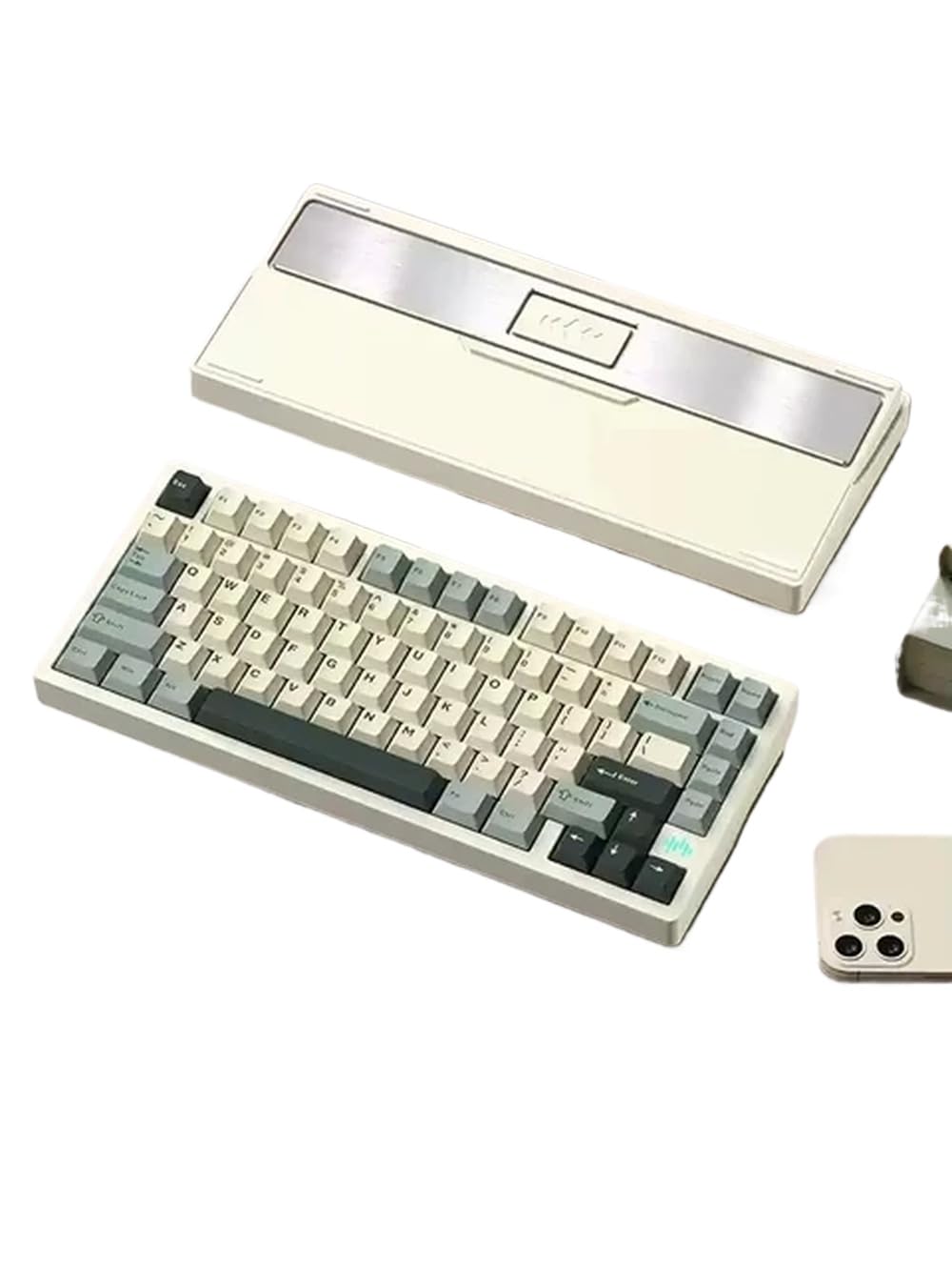 Amazon | トライモードワイヤレスアルミメカニカルキーボード WAVE75